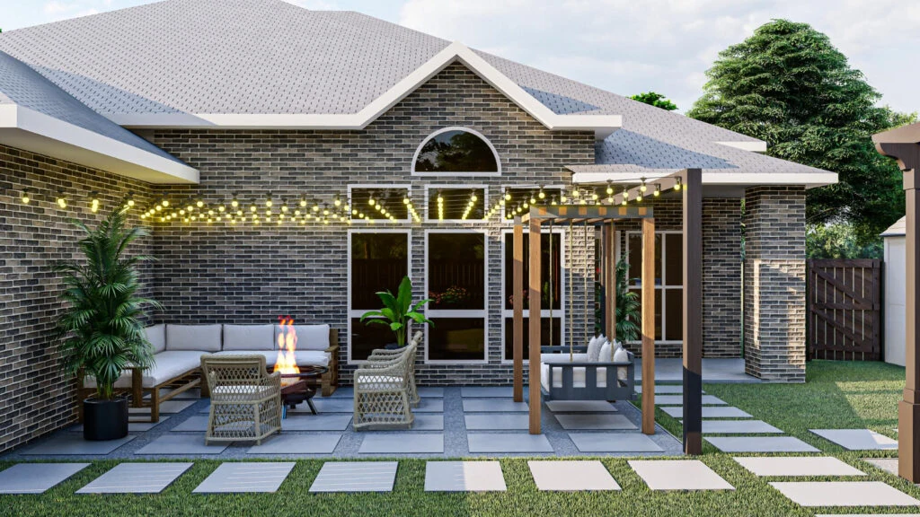 backyard patio design