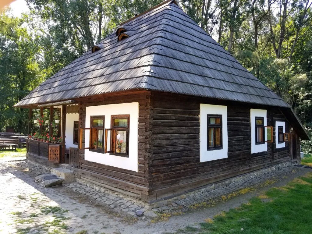 hipped roof