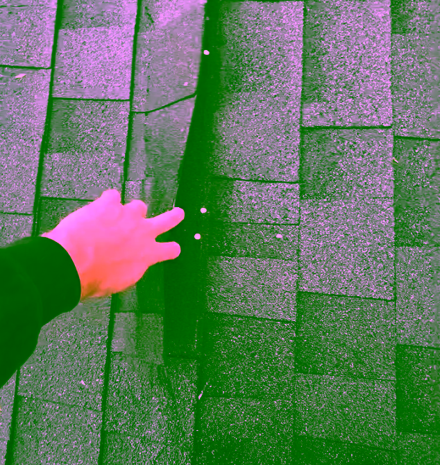roofer inspecting sources of leaky roof