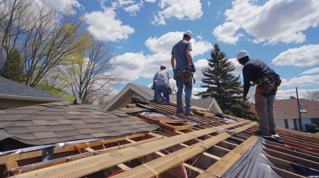 full roof replacement