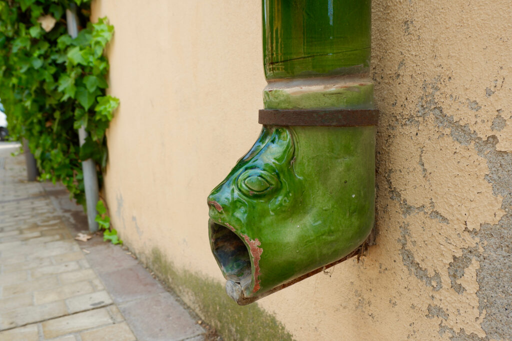 downspouts